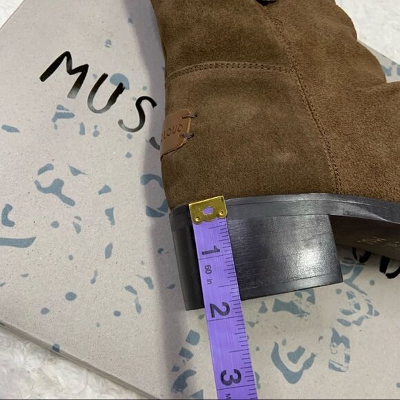 🆕 Musse & Cloud Suede Leather Booties - Picture 9 of 9